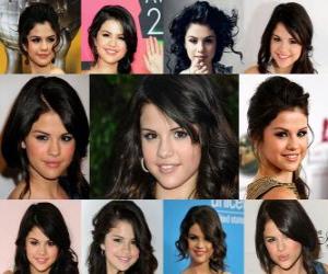 yapboz Selena Gomez Meksika asıllı ABD&#039;li aktris. Şu anda Alex Russo Disney Channel Original Series, Waverly Büyücüleri